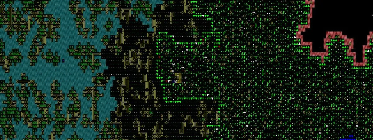 Screenshot from Dwarf Fortress
